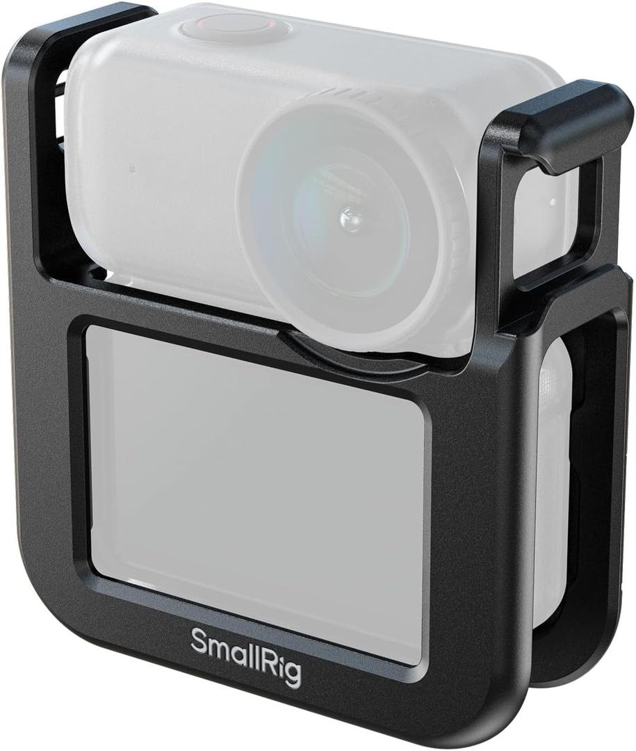 SmallRig Half Cage for DJI Osmo Nano, with a 1/4"-20 Threaded Hole/Quick Release Mount for DJI/Cold Shoe Mount