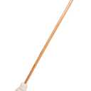 Large Wet Deck Cotton Mop with Solid Wood Handle (11 Oz, White)