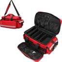 Medical Bag,First Aid Bag,First Responder Bag for Trauma,Emergency Medical Bag Organizer,Trauma Bag with Detachable Dividers for Nurses,Home Health Care, EMT(Bag Only)