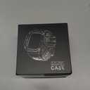 VeveXiao Transparent Designer Rugged Case with Band Compatible with Apple Watch Ultra 3/Ultra2 49mm Band,Luxury Crystal Clear Military Protective Cover Bumper Tactical iWatch Ultra Strap