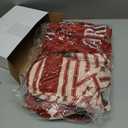 Christmas Chair Covers Set of 6 Xmas Tree Snowman Let It Snow Stretch Dining Chair Slipcovers Washable Removable Seat Cover Protector Christmas Decorations for Dining Room Kitchen Home Party