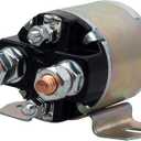 NTHREEAUTO 12V Starter Solenoid Compatible with Yamaha G2 G8 G9 G11 G14 G16 Gas Golf Cart 4 Terminal Solenoid, Equivalent Part Number JF2-H1950-00 JR3-H1950-00 J38-81950-01