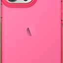 ArtsEvo Designed for iPhone 15 Pro Max Case, 6.6ft Drop Protection, Full Body Screen Camera Protective Phone Case, Hot Pink
