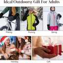 Winter Warm Mittens Cold Weather Gloves for Women, Cute Knit Gloves, Soft lining Cold Weather Accessories Gifts (Black)