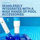SWIMLINE HYDROTOOLS Standard Swimming Pool Vacuum Hose 1.25" X 18' For Inground Pools - Compatible With Vacuum Heads, Skimmers, Filter Pump Inlets, Above Ground Pools And Other Pool Accessories