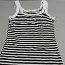 ANRABESS Womens Sleeveless Scoop Neck Tank Top Ribbed Fitted Summer Basic Slim Cute Tops 2026 Black White Small
