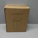 Anborry Smart Touchless Bathroom Trash Can 2.2 Gallon Automatic Motion Sensor Rubbish Can with Lid Electric Narrow Small Garbage Bin for Kitchen, Office, Toilet, Bedroom (Grey)