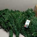 6.5ft Pre-lit PVC Artificial Half Christmas Tree 250 LED Lights