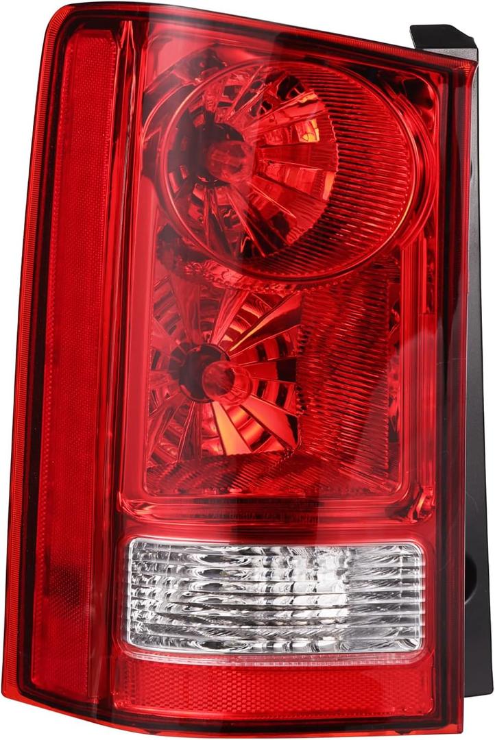 Boine Left Driver Side Tail Light Compatible With 2009-2015 Honda Pilot Rear Light Housing Brake Lamps Replaces 33550SZAA01 (Left Driver Side)