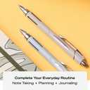 uni-ball Jetstream RT Pens - NY Times Wirecutter Best Pen for Over a Decade - Pack of 4 Black Fine Point Pens, 0.7mm - Back to School (Twilight - Black Ink)