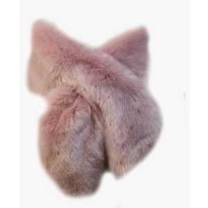 Women Oversized Faux Fur Shawls Long Bolero Fluffy Warm Shoulder Cover Up Shrug Stole Scarf with Slit