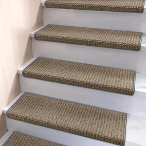 Bullnose Carpet Stair Treads, Stair Treads for Wooden Steps, 14pcs