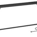 78.7" Couch Table Behind Sofa, Narrow Console Table with Outlet, Skinny Sofa Tables Narrow Long, Long Entryway Tables for Hallway, Entryway, Living Room, Black CT205UBB