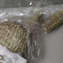 Mud Pie Easter Woven Resin Bunny Tray Sitter