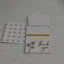 Fumete 50 Set Funeral Thank You Cards with Envelopes and Stickers Thank You Sympathy Cards with Meaningful Message Bereavement for Funeral Family Loved Ones Celebration of Life(Dandelion)