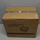 DASITON Makeup Organizer with Drawers and Rotating Makeup Brush Holder,Large Capacity Stackable Cosmetic Organizer Countertop,Bathroom Organizers and Storage,Make up Organizers for Vanity (Cream 03)