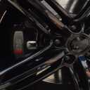 for Audi A3 A4 A5 A6 A7 A8 Q3 Q4 Q5 Q6 Q7 Q8 inc e-tron Lug Nut Covers | 20 Glossy Black Wheel Nut Caps