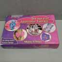 GLTECK Hotfix Applicator, Bedazzler Kit with 5784 PCS Rhinestones for Crafts, DIY Hot Fix Rhinestone Applicator Wand Setter Tool with 7 Tips, 6 Pattern Templates, Gloves, Tweezers & Cleaning Brush