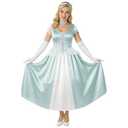 fun shack Blue Princess Costume for Women, Women Princess Dress, Halloween Princess Costumes for Women (Medium)
