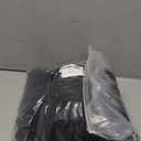 Mother of The Bride Dresses Floor Length Jewel Neck Long Sleeves Lace Mermaid Wedding Guest Formal Dresses (22 Plus, Black)