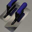 Stainless Steel Venetian Plaster Trowel 2 PC (Small: 200mm x 80mm & Medium: 240mm x 100mm) Paint Plastering Finishing Hand Tools