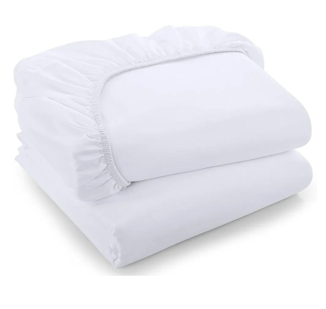 Knitted Fitted Sheet 36 x 84 x 16,52% Cotton / 48% Polyester, Mechine Wash Warm, Tumble Dry Low, Wash Colors Separate