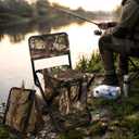 Sintuff 2-Pack Camo Folding Hunting Chairs, 23.62 x 13.78 inches