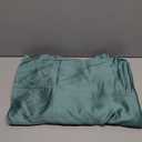 YnM Cooling Duvet Cover for Weighted Blankets with 16 Strings (Sea Grass, 60"x80")