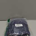 Women's Mandarin Collar Button-Down Shirts Casual Cotton Long Sleeve Blouses (XX-Large, 00057_ Navy Blue)