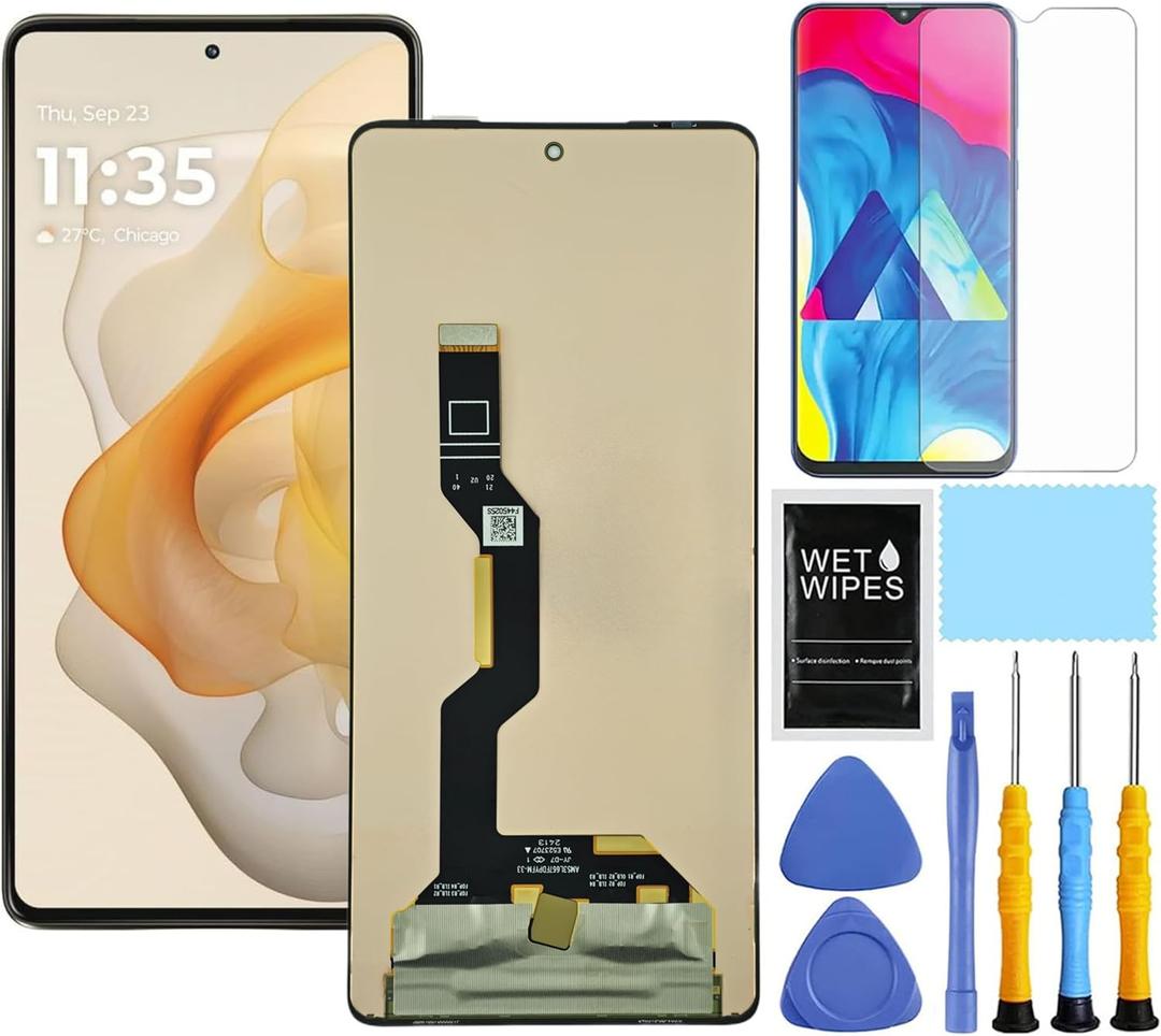 [2024 Version] for Motorola G Stylus 5G Screen Replacement for Moto G Stylus 5G 2024 Screen Replacement kit XT2419 XT2419-1 XT2419-2 LCD Display Digitizer Touch Screen Assembly 6.7 inch Black