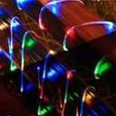 Upgraded 70FT 200 LED Solar Rope Lights, Timer & 8 Modes Trampoline Accessories Solar String Lights, IP65 Waterproof Solar Powered Fairy Lights for Party Garden Yard Tree Camp(Multi Colored)