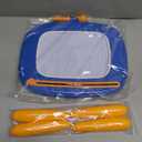 Kikidex Toddlers Toys Age 1-3, Magnetic Drawing Board, Toddler Girl Toys for 1-2 Year Old, Doodle Board Pad Learning and Educational Toys for 1 2 3 Year Old Baby Kids Birthday Gift (Dark Blue)