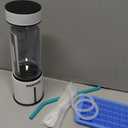 Portable Smoothie blender ROSEVIEW Glass bottle USB rechargeable mini Handheld Ice Shakes Cup 2 blend juicer Cordless Personal smoothies maker Fruit blast mixer