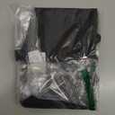 Adjustable Bible Cover with 75 Bible Tabs - Bible Cover Case for WomenWaterproof, Washable Quilted Bible CaseReusable Christian Gifts for Women (Black, M)