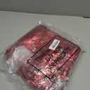 32.8 Ft Christmas Tinsel Garland,Shiny Red Hanging Metallic Twist Garland for Wedding Birthday Party Supplies Xmas Tree Decorations