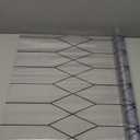 Window Film Old English Privacy Stained Glass Window Clings Moroccan Lattice Sliding Glass Door Cover Decorative Bathroom Coverings Tints UV Sun Blocking Heat Control No Glue Resuable,17.5x78.7in.