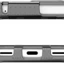 ITSKINS Spectrum R // Clear Compatible with Google Pixel 7a, Protective Phone Case, Anti-Yellowing, Shockproof Cover, and Military Grade Phone Case - Smoke