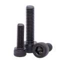 1/4-20 x 3/4" Socket Head Cap Screws Bolts, 12.9 Grade Alloy Steel, Black Oxide Finish, Allen Hex Drive, Full Thread, 25 PCS
