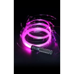 6ft LED Fiber Optic Whip Dance Space Whip with 12 Colors, 36 Color Modes 360 Swivel Pixel Rave Whip Rave Lights for Gift,Dancing Parties, Music Festival, Christmas Carnival