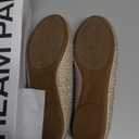 DREAM PAIRS Women's Sole-Shine Rhinestone Ballet Flats Shoes (8, Gold)