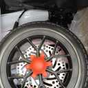 BlessReach Economy Steerable Knee Walker - Compact Crutch Alternative for Foot Injuries with Dual Braking System (Pink)