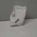 UPKOCH Thickened Square Ice Bucket Storage Container with Lid 3.14X3.14X2.83In Plastic Ice Cube Holder for Kitchen Freezer Food and Cream Storage (8X8CM, Transparent)