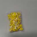 50pcs Mini Cruise Ducks, Resin Cute Miniature Cruise Ship Ducks Small Tiny Funny Sailing Toys Practical Ornament Accessories for Bath Party Micro Landscape Garden Living Room (Yellow)