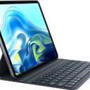 CHESONA Ultra-Light for iPad 10th Case with Keyboard (10.9", 2022), Detachable Magnetic Folio Keyboard Case for iPad 10th, 868H Lasting via CR2032, Long Slim & Portable Wireless Keyboard, Grey
