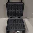 UVFAST Waffles Maker Waffle Iron, 4 Belgian Square Waffle Maker, Belgian Waffle Maker Thick with Non-stick Plate, Breakfast Waffle Machine Make Waffle in Minutes, 3 Browning Level, 1200W