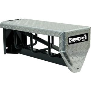 Buyers Products 5910024 Aluminum Diamond Tread Chain Carrier, 24" Universal Heavy-Duty Tire Chain Hanger, Keep Chains Secure on Truck & Trailer