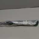 Black Tension Curtain Rod 28 to 48 Inch Spring Rod No Drilling Adjustable Shower Curtain Rod for Windows, Bathrooms, Closet, Kitchen