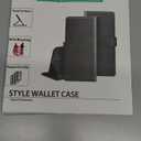 SUANPOT Compatible with Samsung Galaxy A16 5G Wallet case with RFID Blocking Credit Card Holder,Flip Book PU Leather Protective Cover Women Men for Samsung A16 Phone case Sky Blue