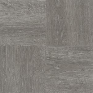 Nexus Self Adhesive 12-Inch Vinyl Floor Tiles, 20 Tiles - 12" x 12", Charcoal Grey Wood Pattern - Peel & Stick, DIY Flooring for Kitchen, Dining Room, Bedrooms & Bathrooms by Achim Home Decor