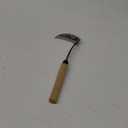 TOYPOPOR Japanese Weeding Sickle Hoe, Gardening Tools, Weed Remover, Hand Weed Cutter, Kama Twisted Scythe with High Carbon Steel Blade for Cutting Grass, Soil loosening, harvesting, Digging